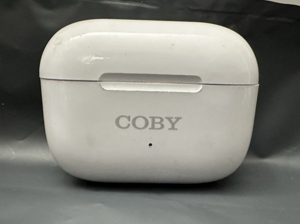 Coby True Wireless Bluetooth Earbuds & Charging Case Model CETW518 – White