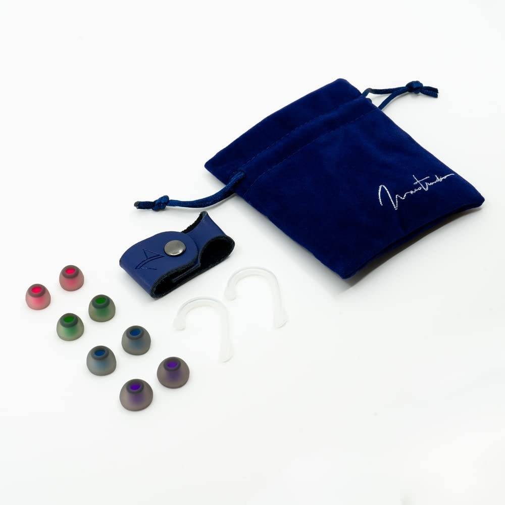 Maestraudio MA910SB Aqua Blue 10mm Graphene IEM Earphones 4.4mm Balanced Plug