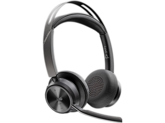 Poly Voyager Focus 2 Microsoft Teams Certified USB-C-C Headset +USB-C/A Adapter