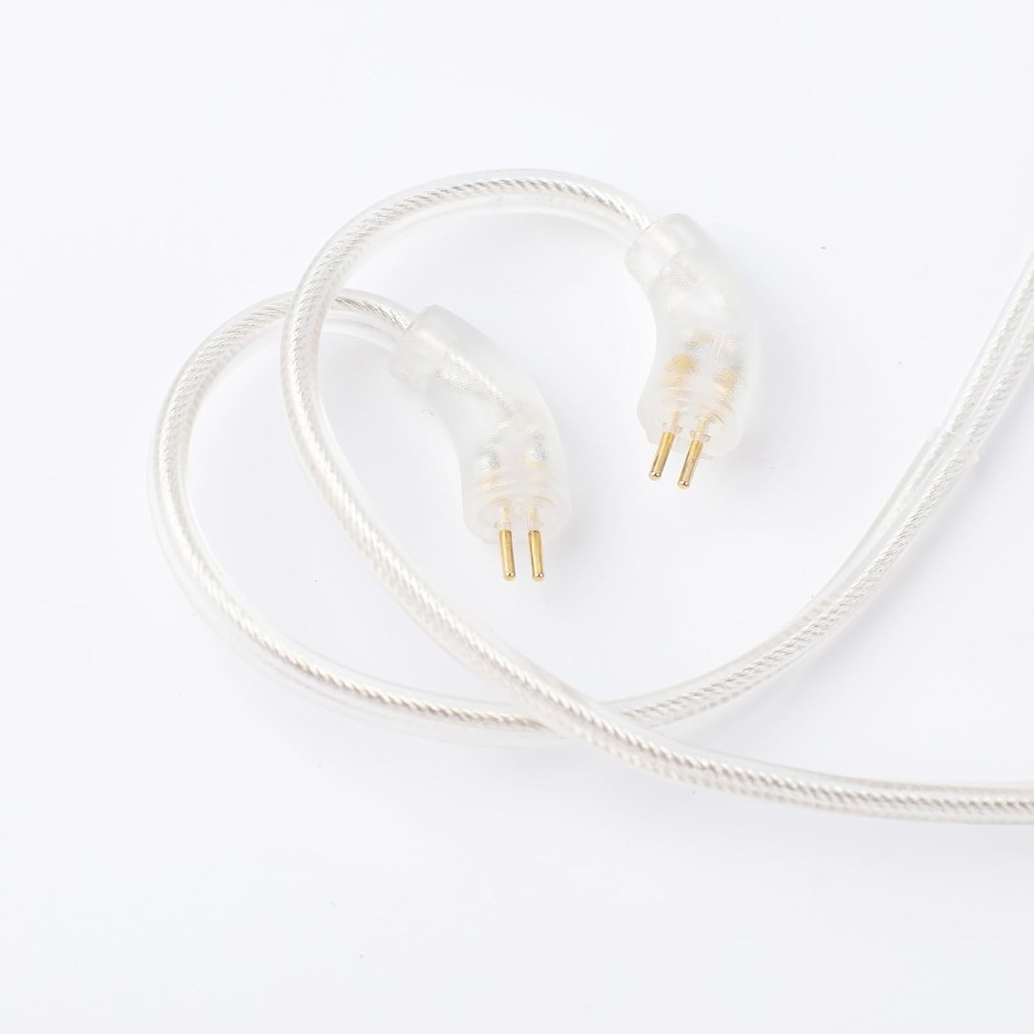 HiFi 1DD+1BA Dual Driver In-Ear Monitor with Detachable Silver-Plated Cable