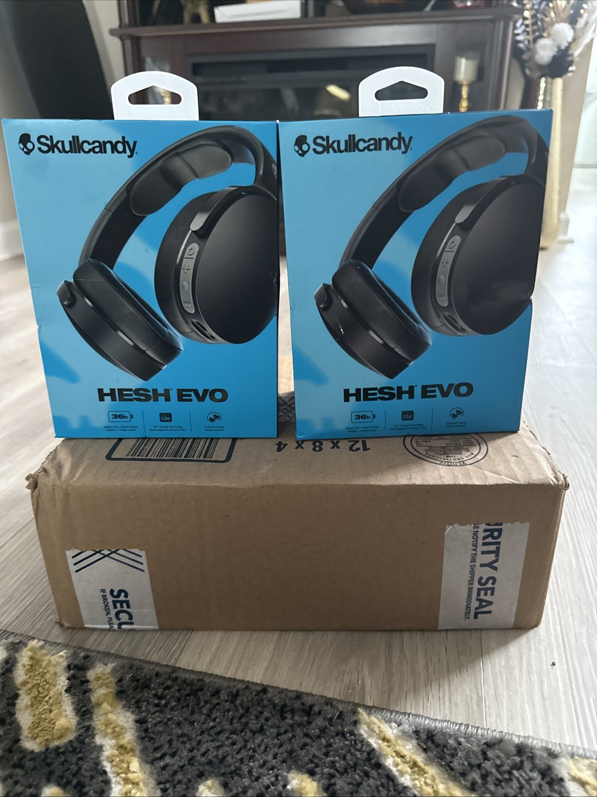 Skullcandy Hesh Evo S6HVW-N740 Bluetooth Wireless Over Ear Headphones – Black