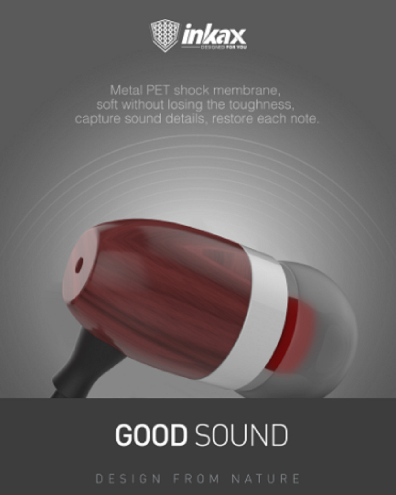 WOODEN EARPHONES HEADPHONES WIRE MICROPHONE PHONE UNIVERSAL STEREO JACK 3.5