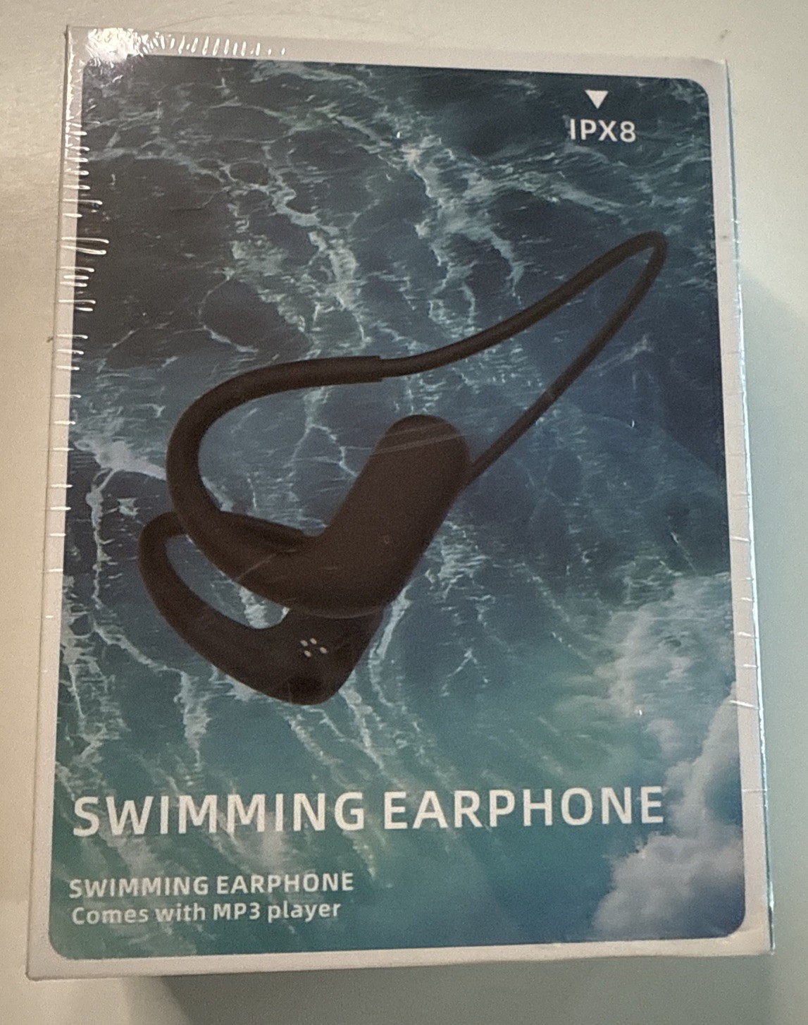 Waterproof IPX8 Swimming Earbuds Bluetooth Earphones 8gb MP3 Player NEW