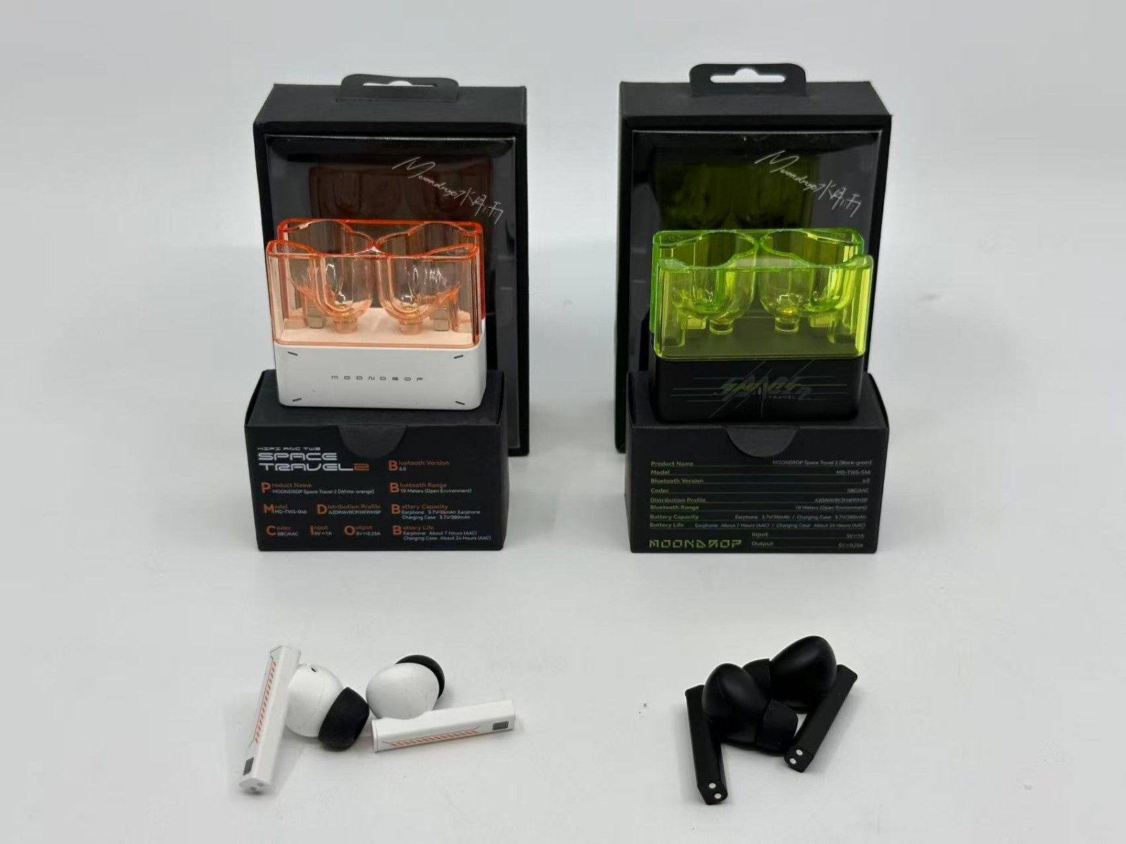 Moondrop Space Travel 2 Hifi Noise-Canceling TWS Wireless Earphone Bluetooth 6.0