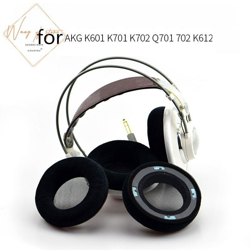 Sheepskin Foam Ear Pads For AKG K601 K701 K702 Q701 702 K612 K712 K7XX Headphone