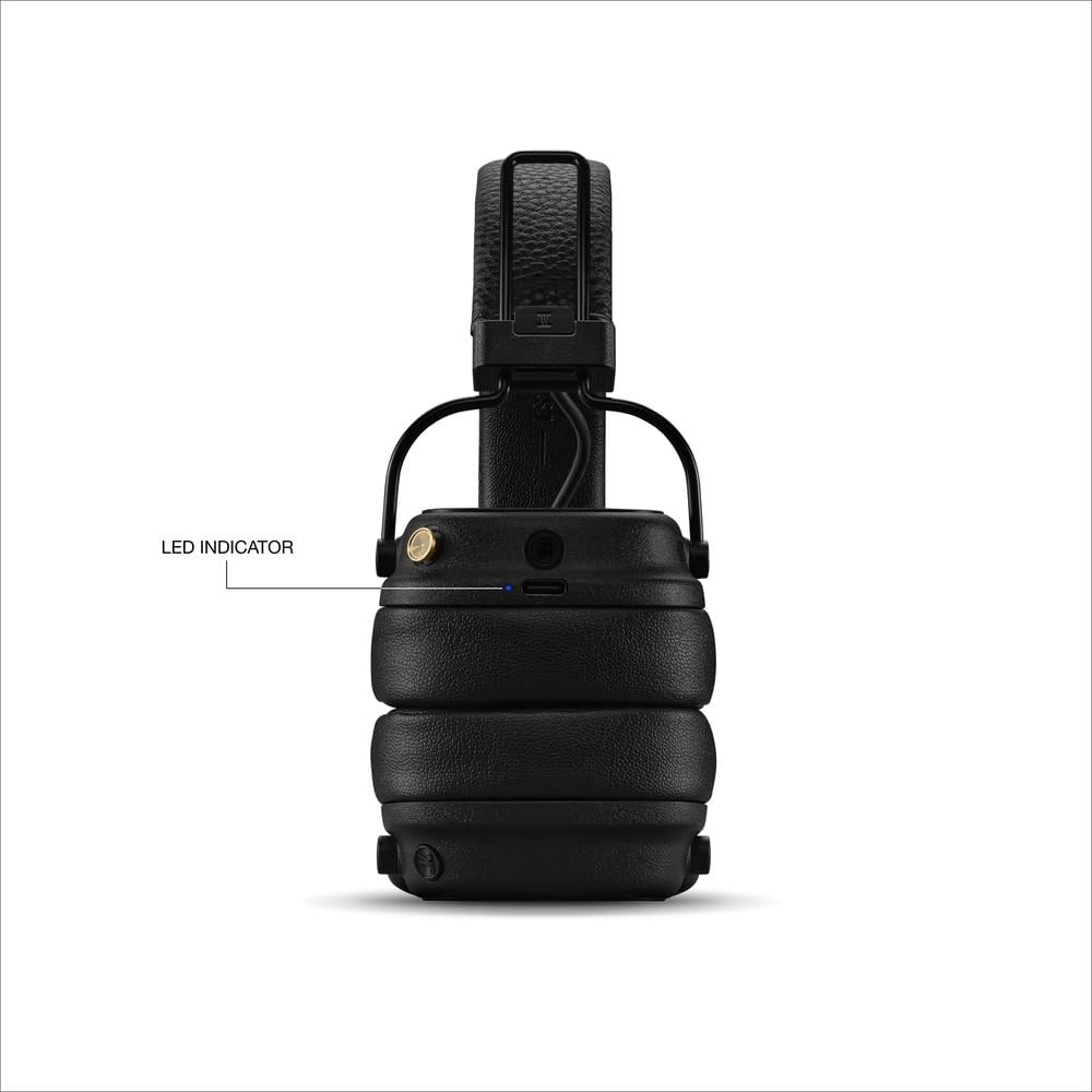 Marshall – Major V Wireless On-Ear Headphones – Black
