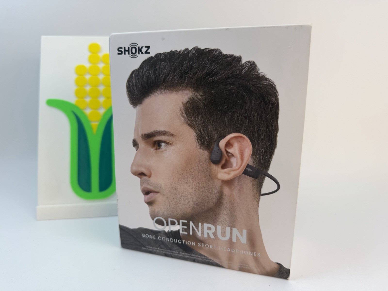 Shokz OpenRun Wireless Bone Conduction Headphones – Black S803