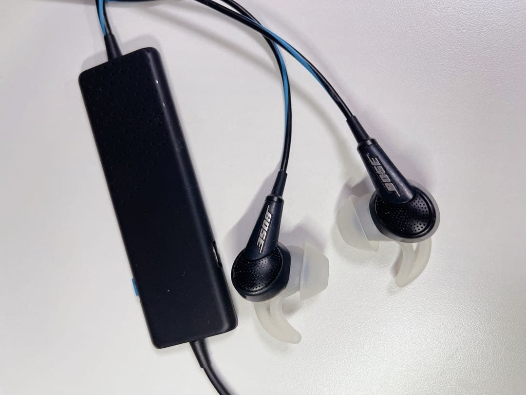 BOSE QuietComfort 20 Noise Cancelling In-Ear Headphones Black