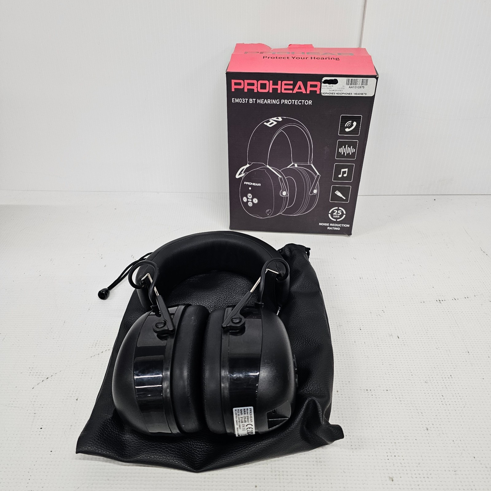 ProHear EM037 Bluetooth Hearing Protection Headphones