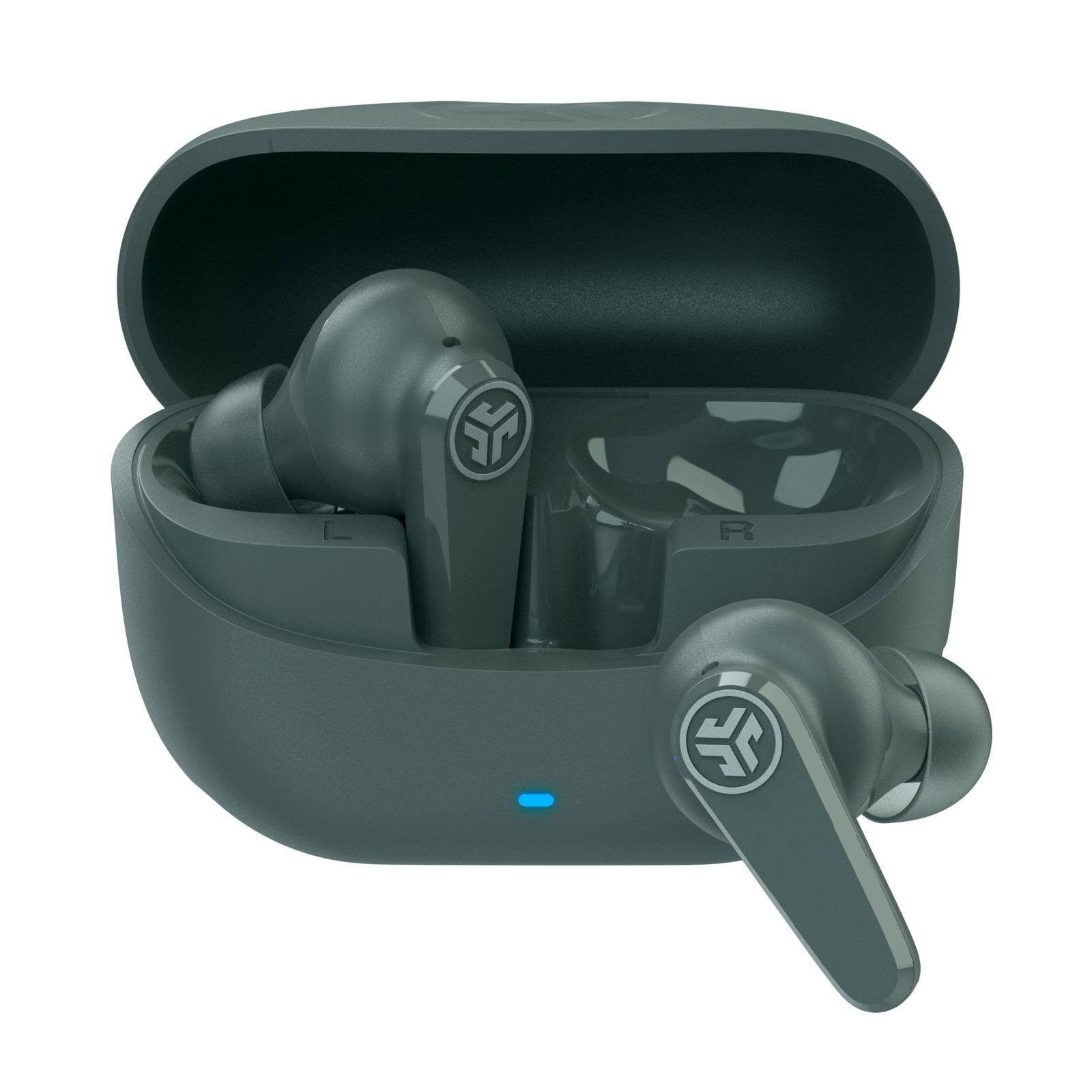True Wireless Earbuds with Active Noise Cancelling, Bluetooth, Sage Color