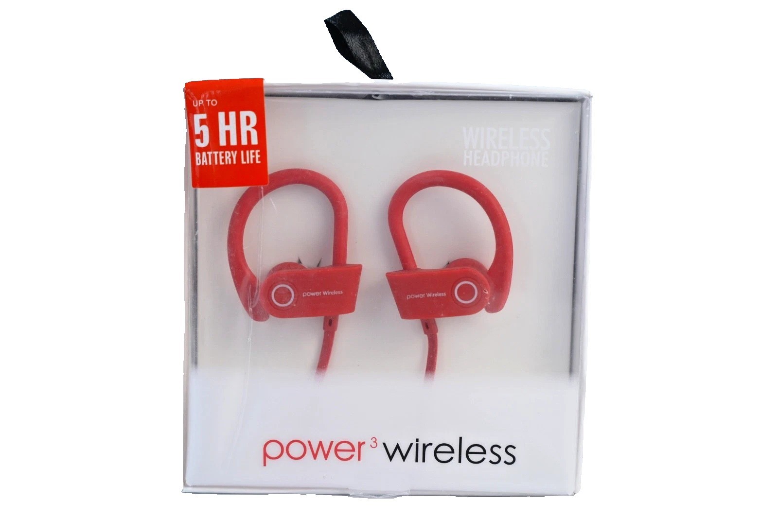 Power3 Wireless Headphones With Microphone – Up to 5 hour Battery Life – NEW