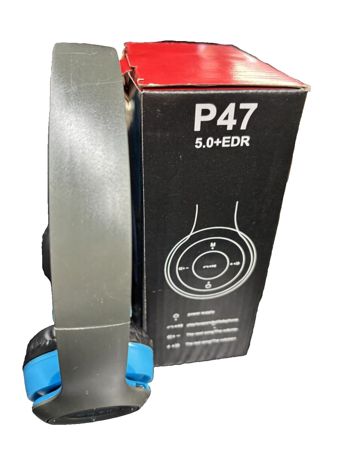 P47 Wireless Bluetooth Over the Ear Headphones US Seller