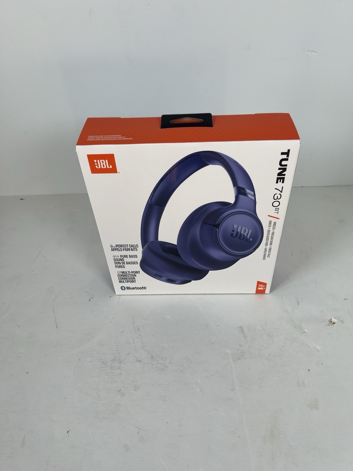New In Box JBL Tune 670NC Wireless On-Ear Headphones Purple ANC