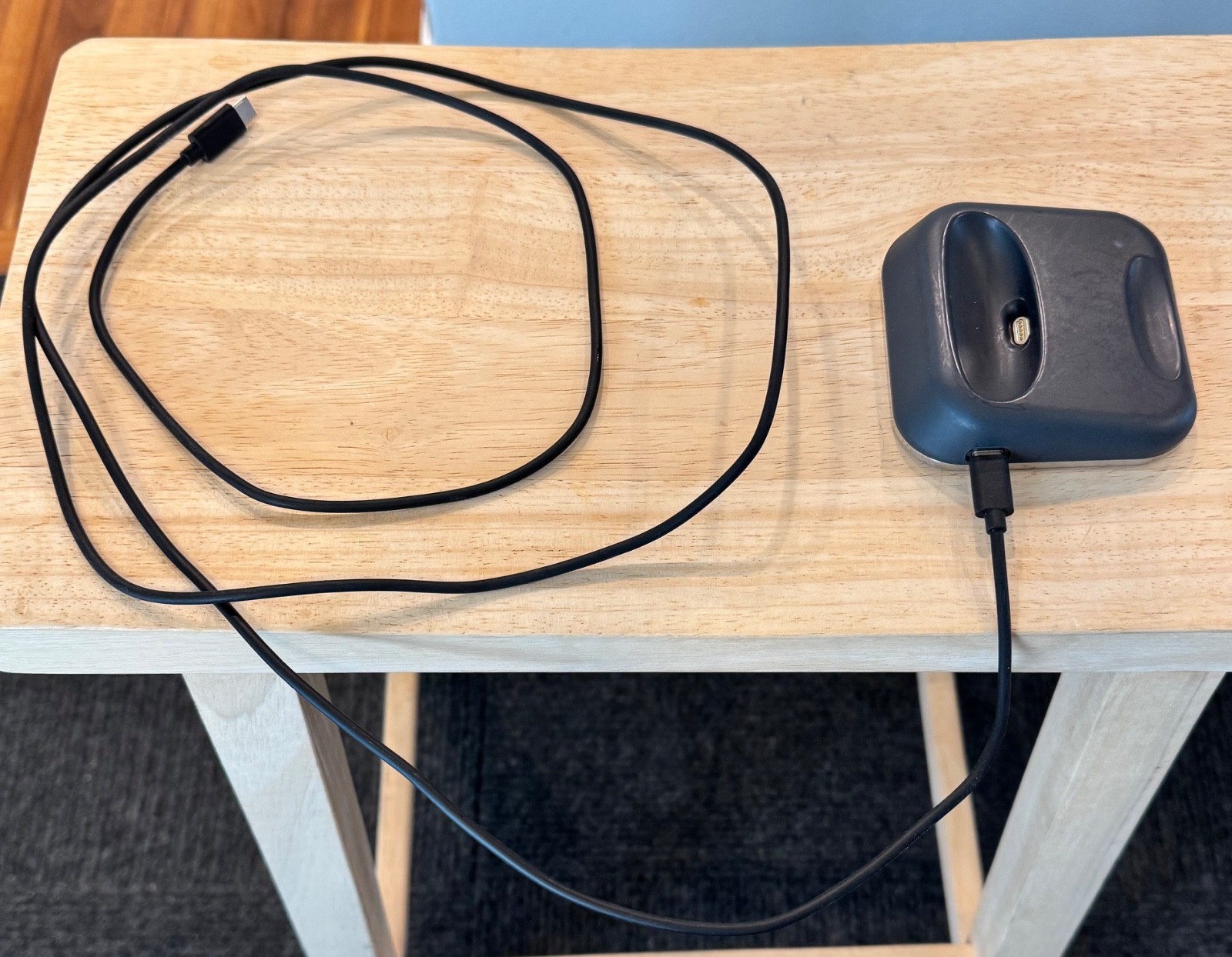 Apple AirPods Max Space Gray Lightning w/ WaterField Case + Max Stand