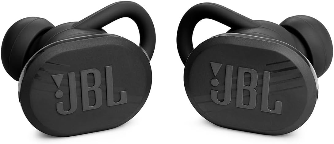 JBL Endurance Race TWS Wireless Earbuds – IP67, Ambient Aware, TalkThru (Black)