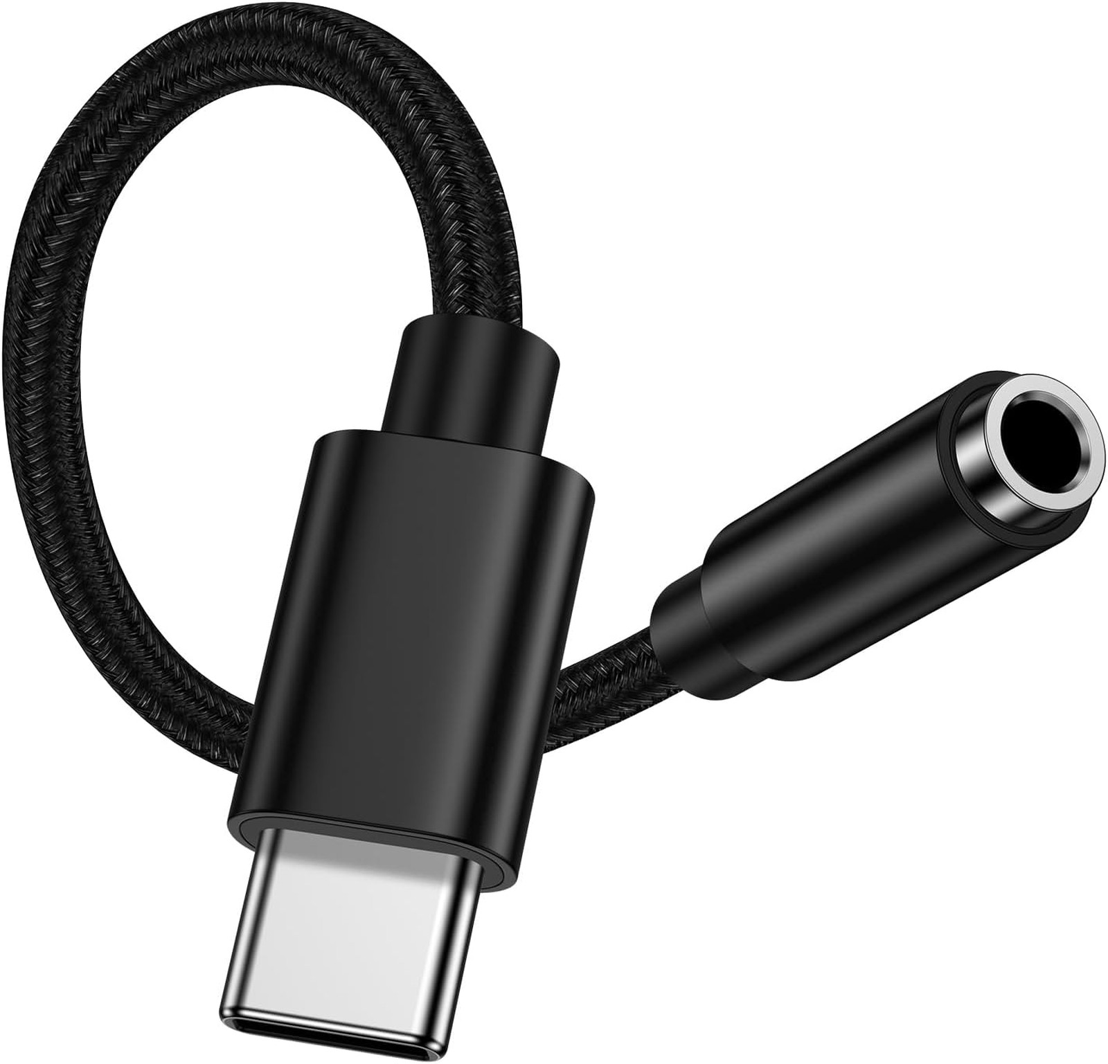 USB C to 3.5mm Audio Adapter Compatible with Samsung Galaxy S26 S25 Ultra S24
