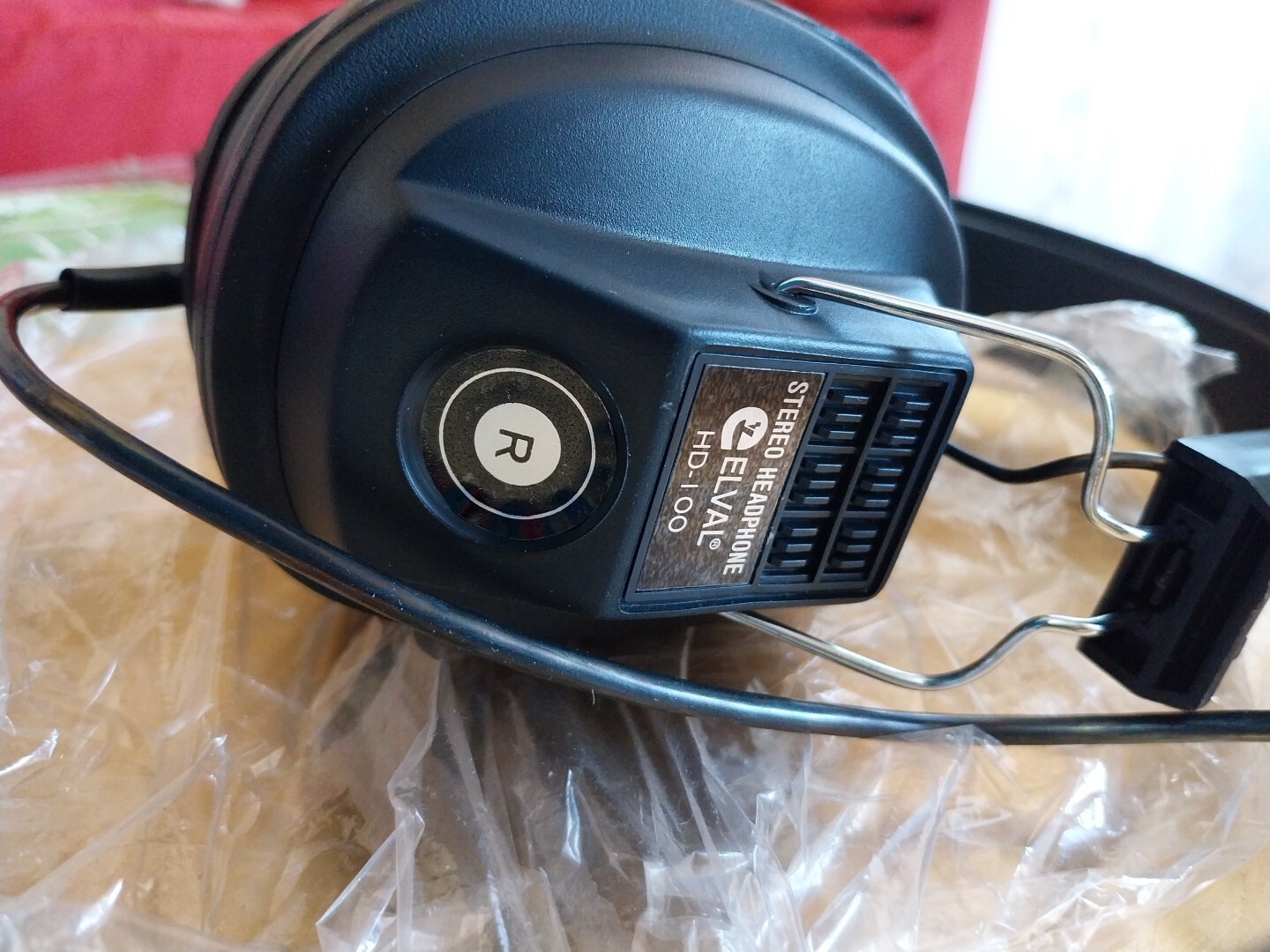 ELVAL Headphones for Stereo HD 100 HEADPHONES for Music 20-20,000 Hz