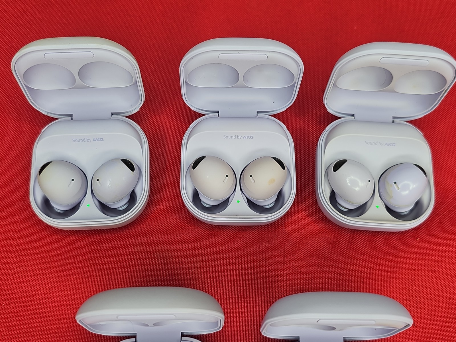 Samsung Galaxy Buds2 Pro SM-R510 True Wireless Earbud Headphones Lot Of 5 TESTED