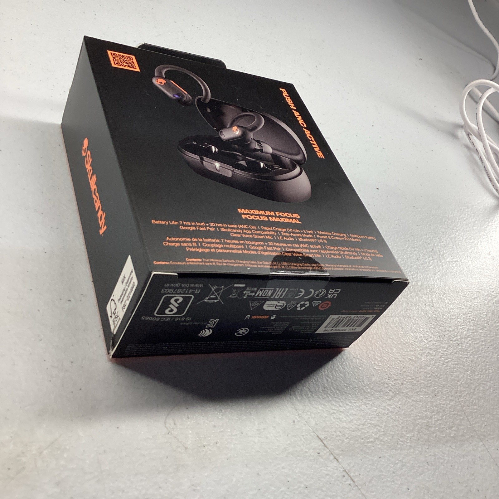 Skullcandy Push Play Active Wireless Earbuds, Bluetooth Headphones