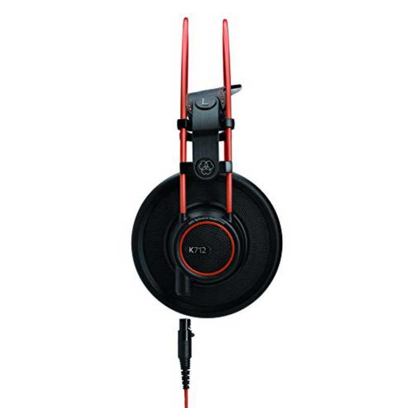 AKG K712 PRO-Y3 Model Proffesional Headphones Over Ear Type Wired Black Orange