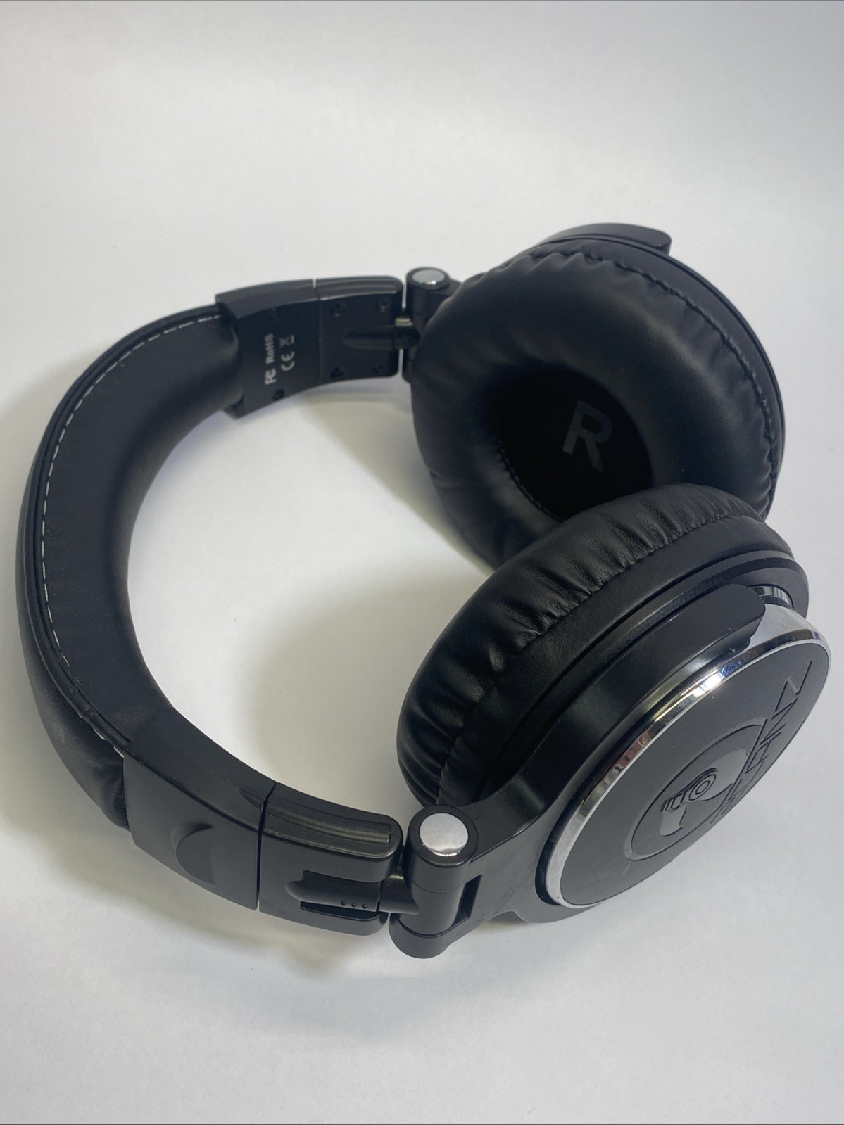 2CANZ 2ONE Professional Wired Over-Ear Studio Music Production DJ Headphones Blk