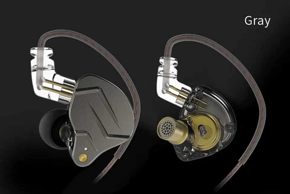 New KZ ZS10 PRO 10 Hybrid Technology Headphones Hifi Noise Cancelling Earphones
