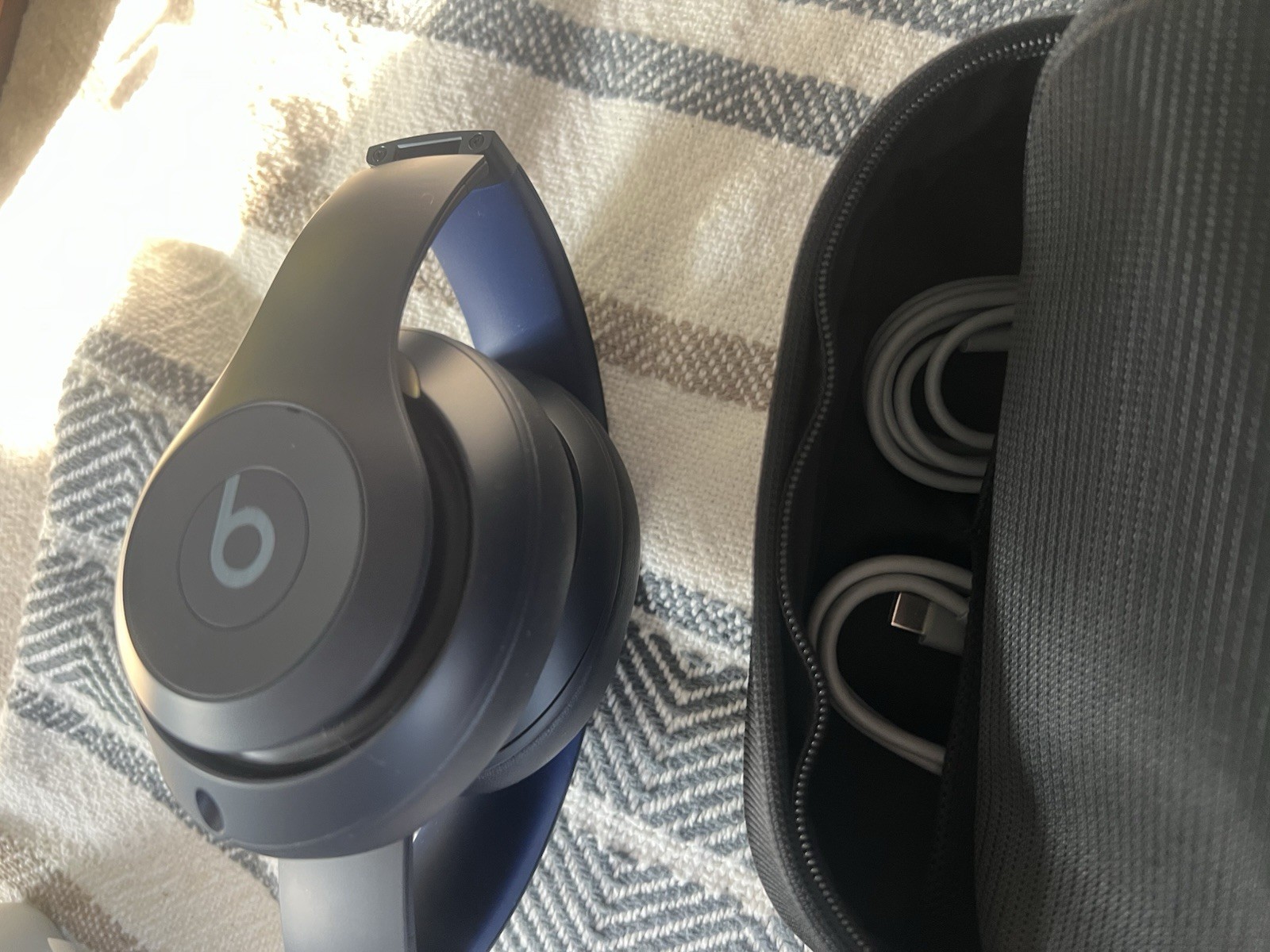 Beats Studio Pro Wireless Navy Blue Over Ear Headphones – Open Box
