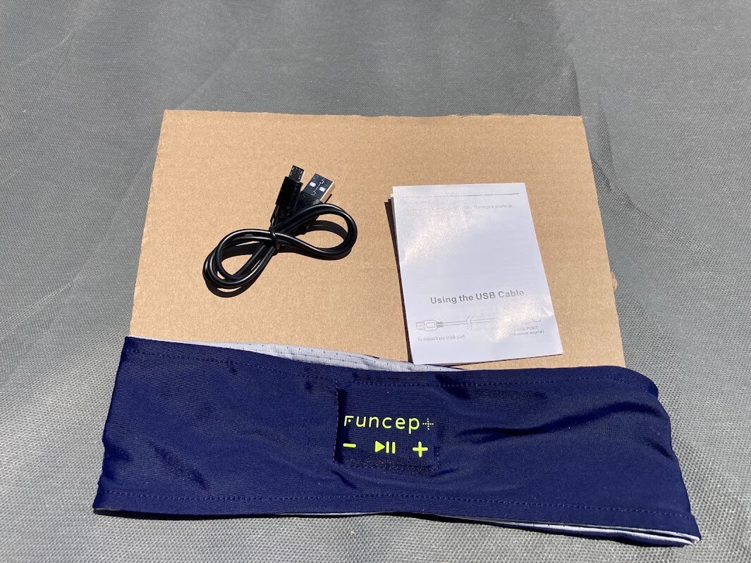 Sleep Headphones Bluetooth 5.2 Sports Headband, Wireless Music Sleeping Headband