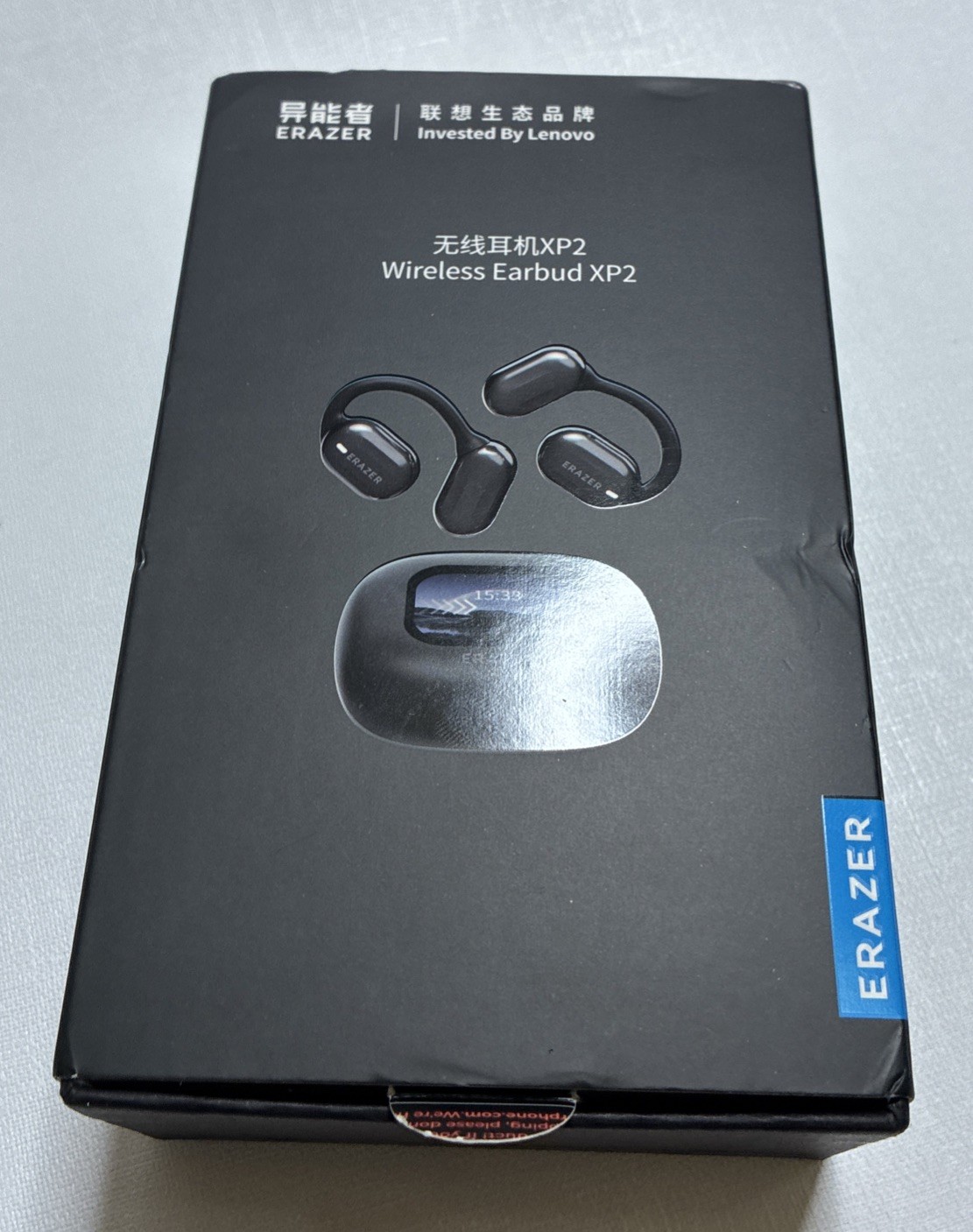 Erazer Wireless Earbud XP2 Touch Screen Charging Case Ear Hook Noise Reduc