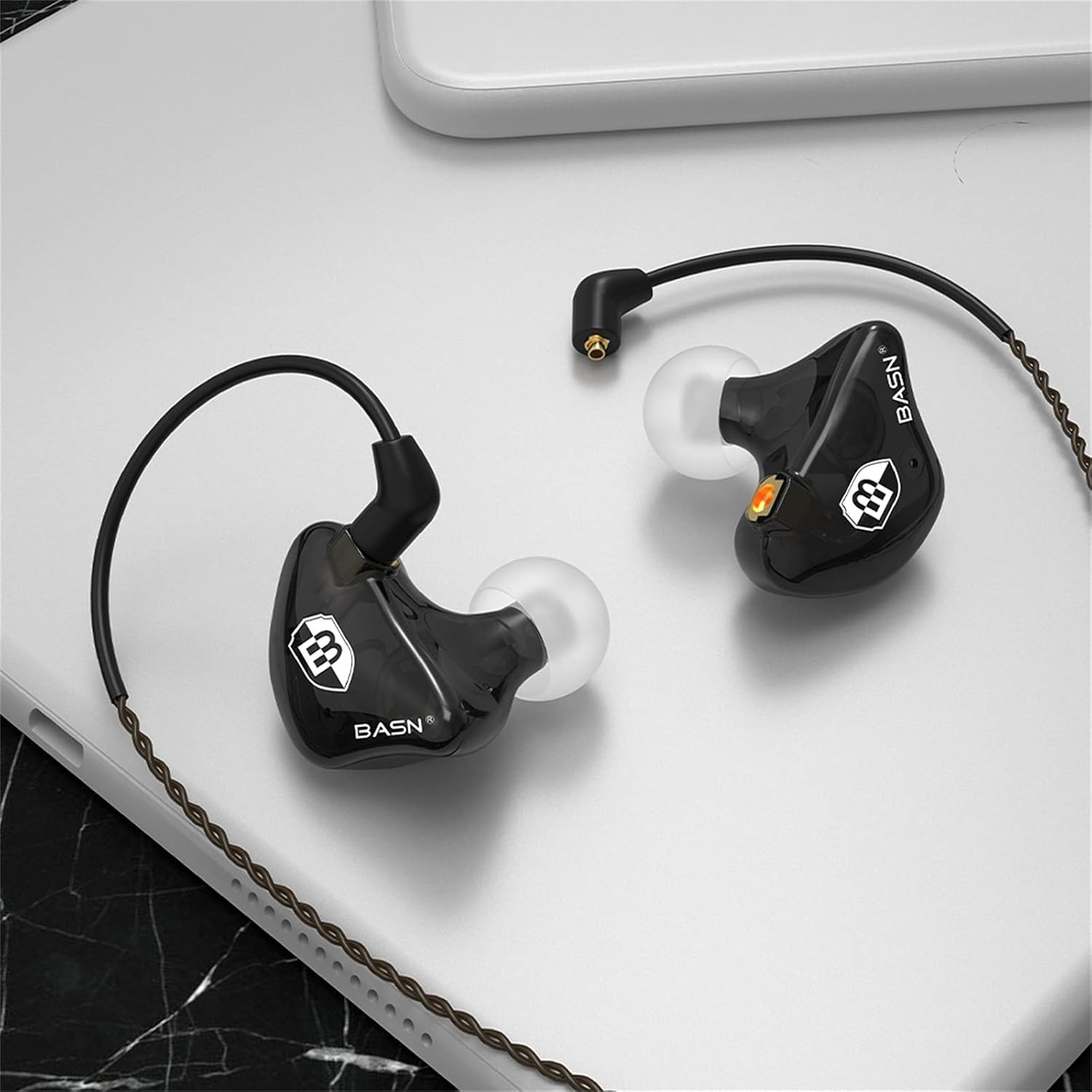 Bsinger PRO in Ear Monitor Headphones for Musicians, Dynamic Driver Noise Isolat