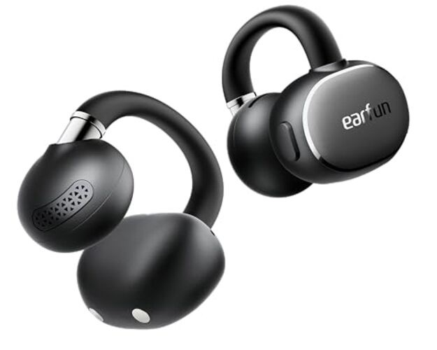 Clip 2 Open Ear Earbuds, Clip On Headphones, LDAC, Hi-Res Audio, 12mm