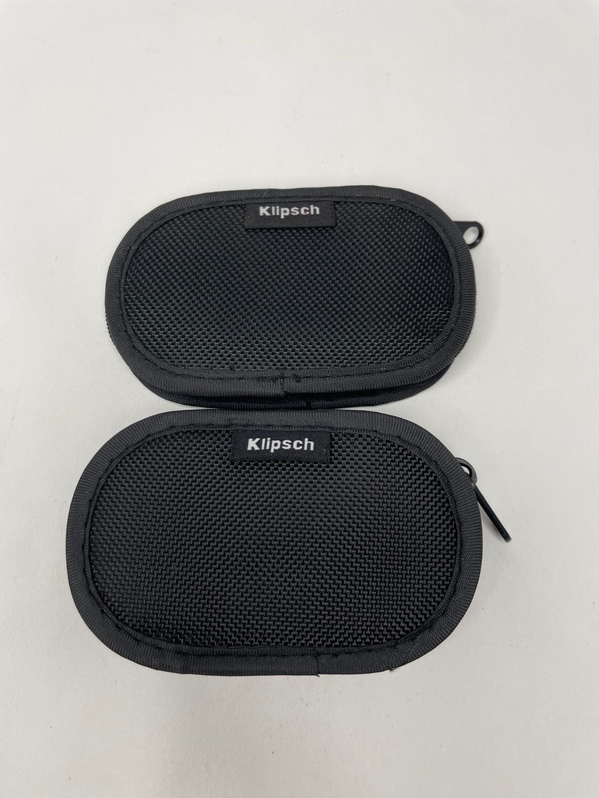 2x Genuine Klipsch S4A/ S4i/ S4ii Black Carrying Case Pouch with Zipper