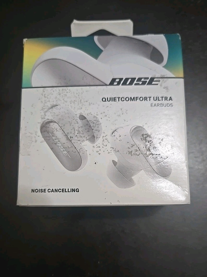 Bose QuietComfort Ultra Earbuds – Smoke White – Opened Box
