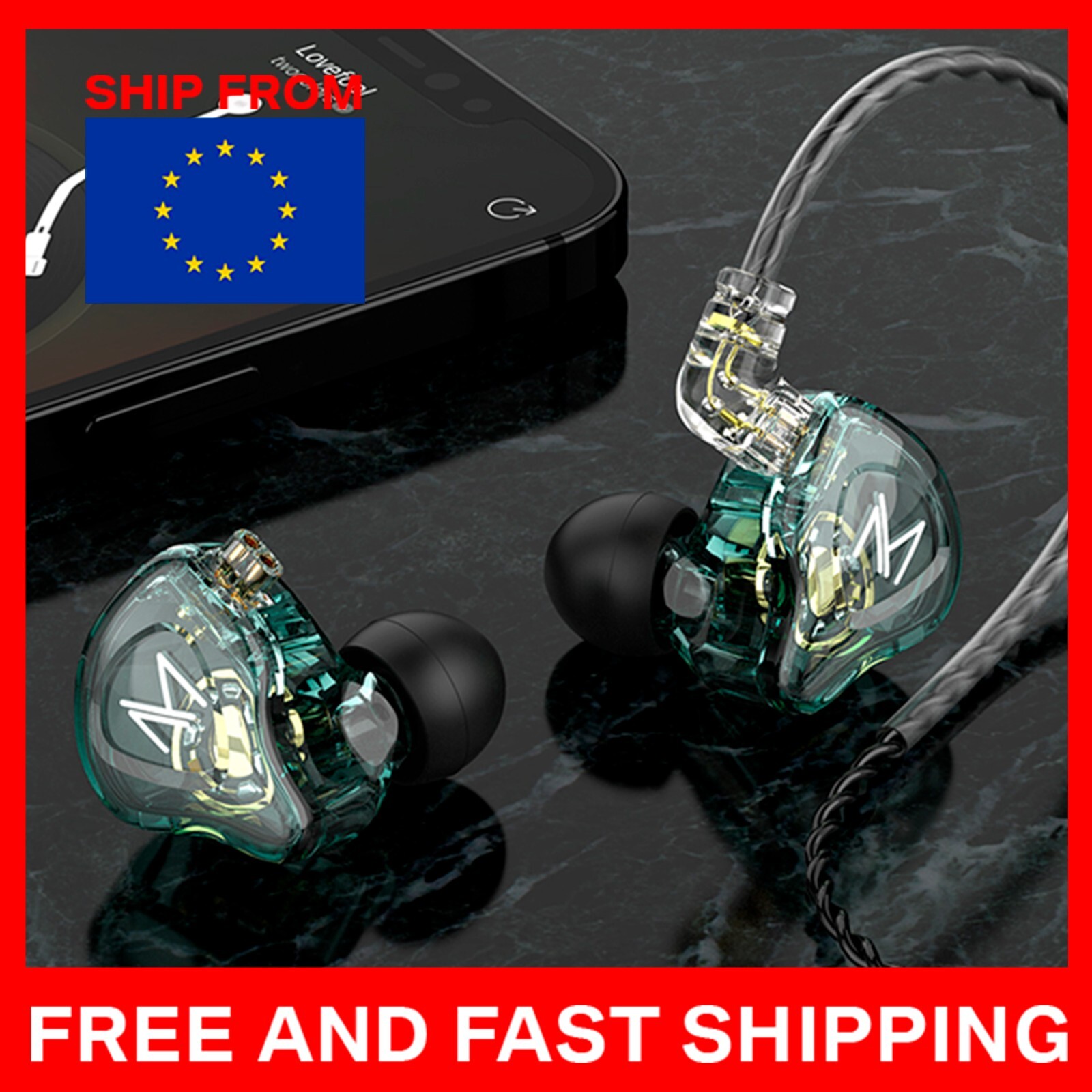TRN MT1 1DD – High-Performance In-Ear Earphones