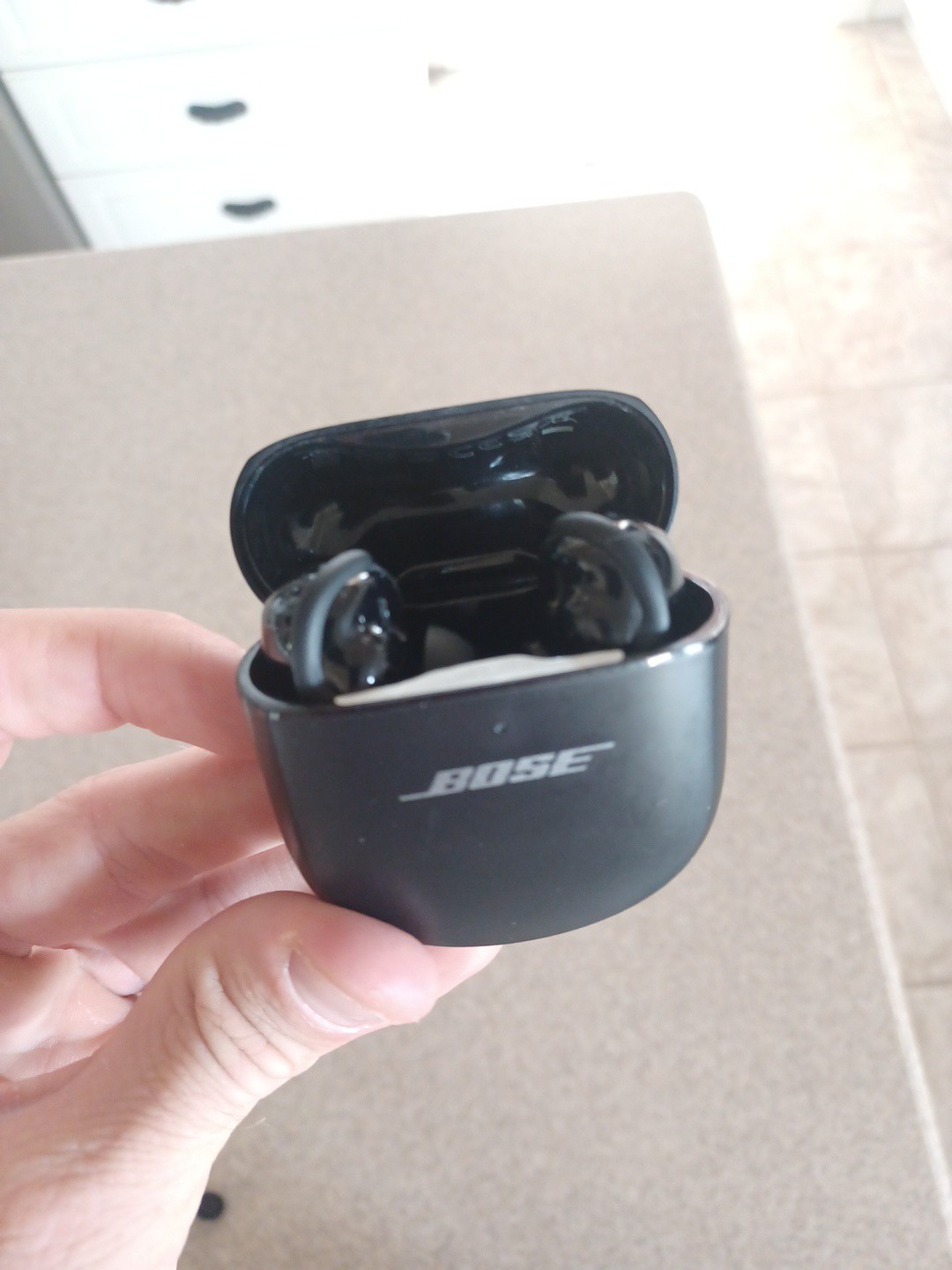 Bose QuietComfort QC Ultra Earbuds Black/Gray – *Broken Right Earbud*
