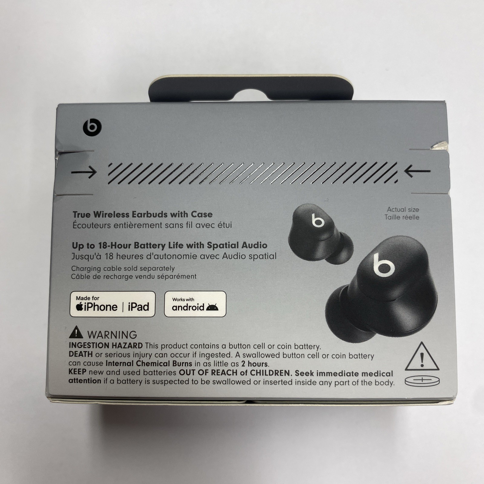 Beats Solo Buds Matte Black MUVW3LL/A