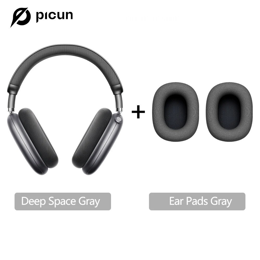 Picun F8 Pro ANC Wireless Headphones Head Tracking 3D Spatial Audio -52dB ANC HI