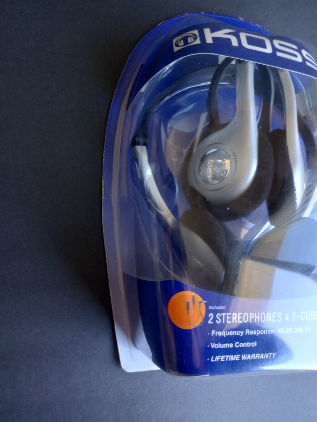 Rare Vintage Koss Collapsible 2 Stereo Headphones – Sealed KTX16 See Description