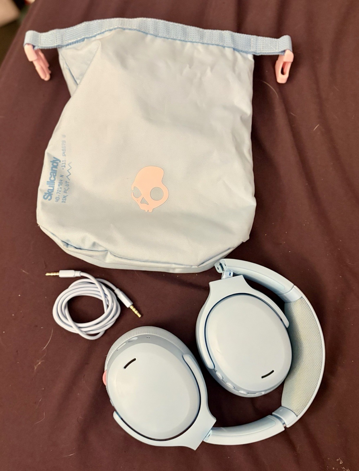 Skullcandy Crusher ANC2 Bluetooth Headphones in Preppy Blue, NEW (no Box)