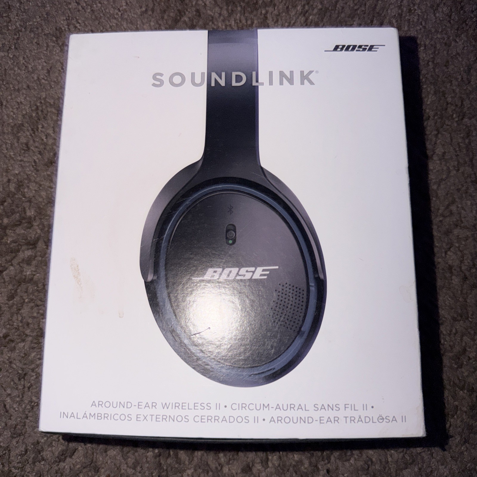 NEW Bose SoundLink Around Ear IIAE2W Wireless Bluetooth 741158-0010 Open box