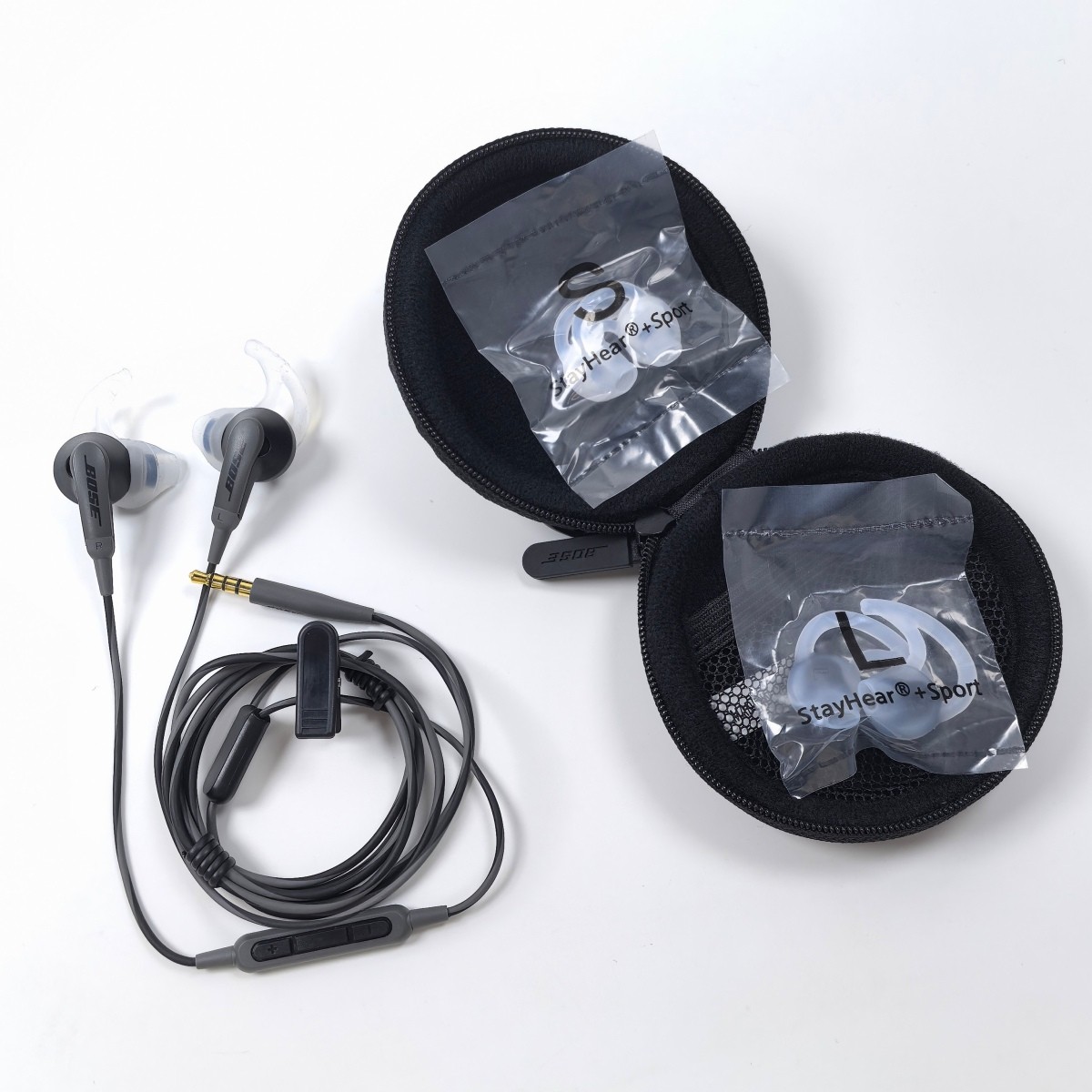 Bose SoundSport Wired Headphones In-Ear 3.5mm Jack Sport Earphones Earbuds Black