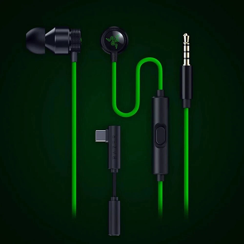 Razer Hammerhead V3 Universal Wired Earbuds Gaming Music 3.5mm USB-C DAC