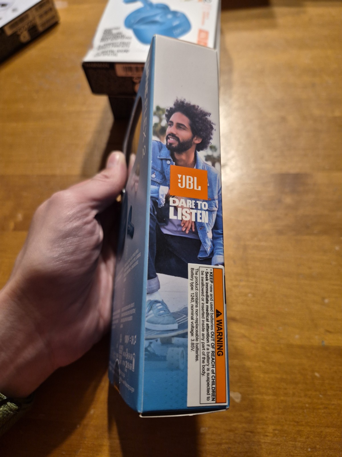 JBL Turquoise Tune Flex 2 Earbuds Perfect Fit Adaptive Noise Cancelling