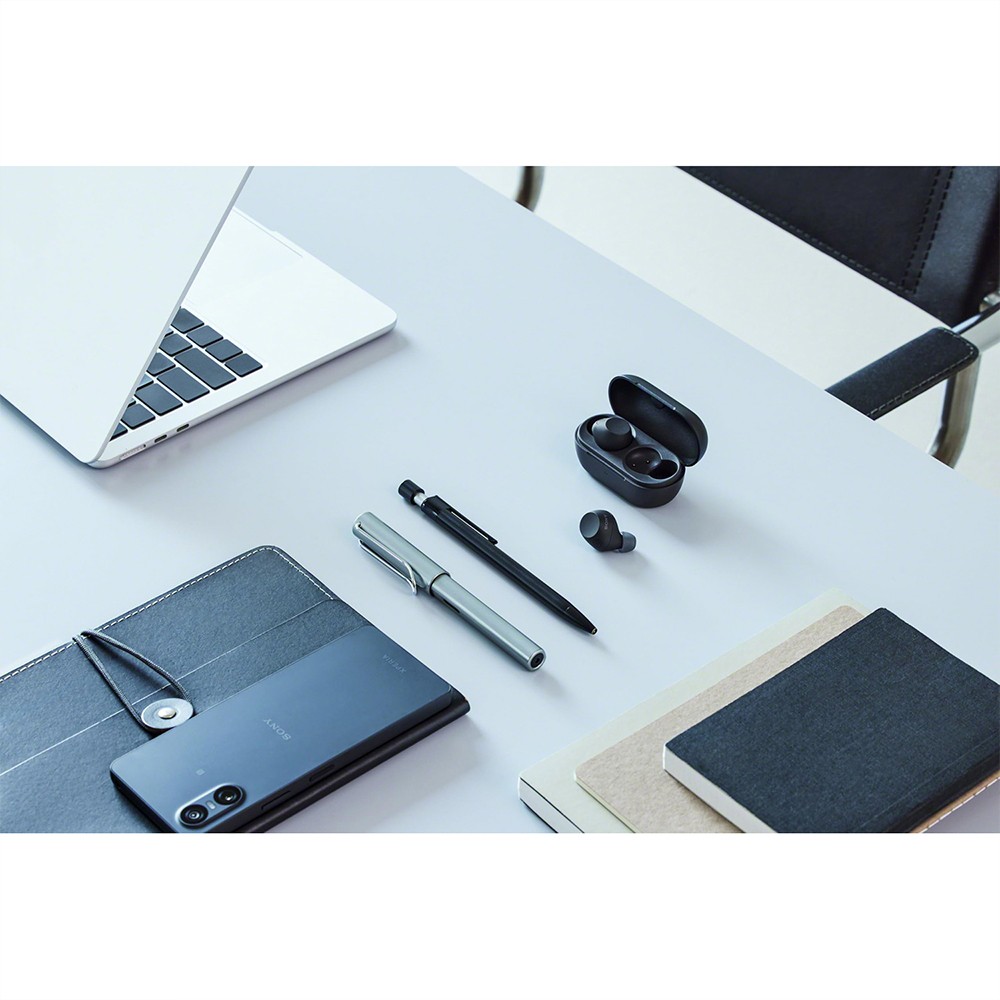 Sony Truly Wireless Noise Canceling Earbuds Black Refurbished