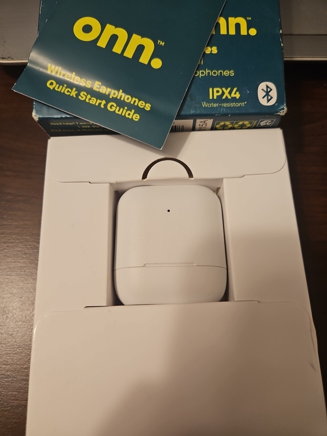 Groove Onn Wireless Earphones w/Noise Cancellation IPX4 & Charging Case