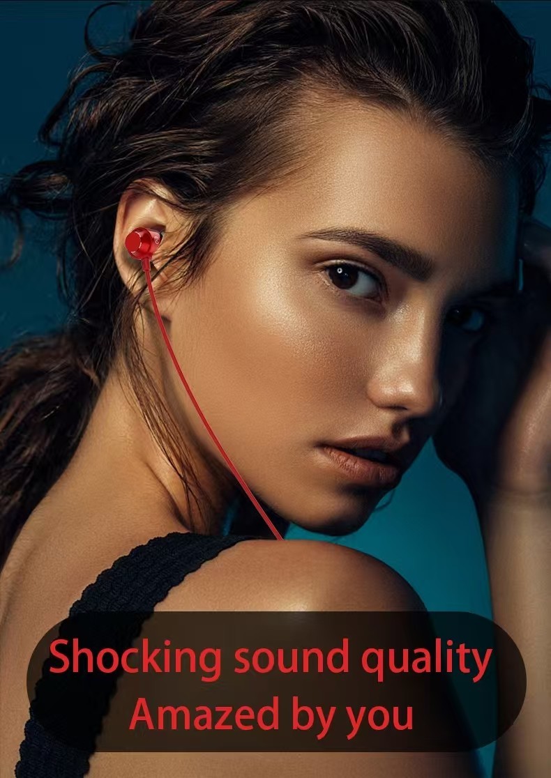 Metal in ear USB-C digital DAC earphones with heavy bass
