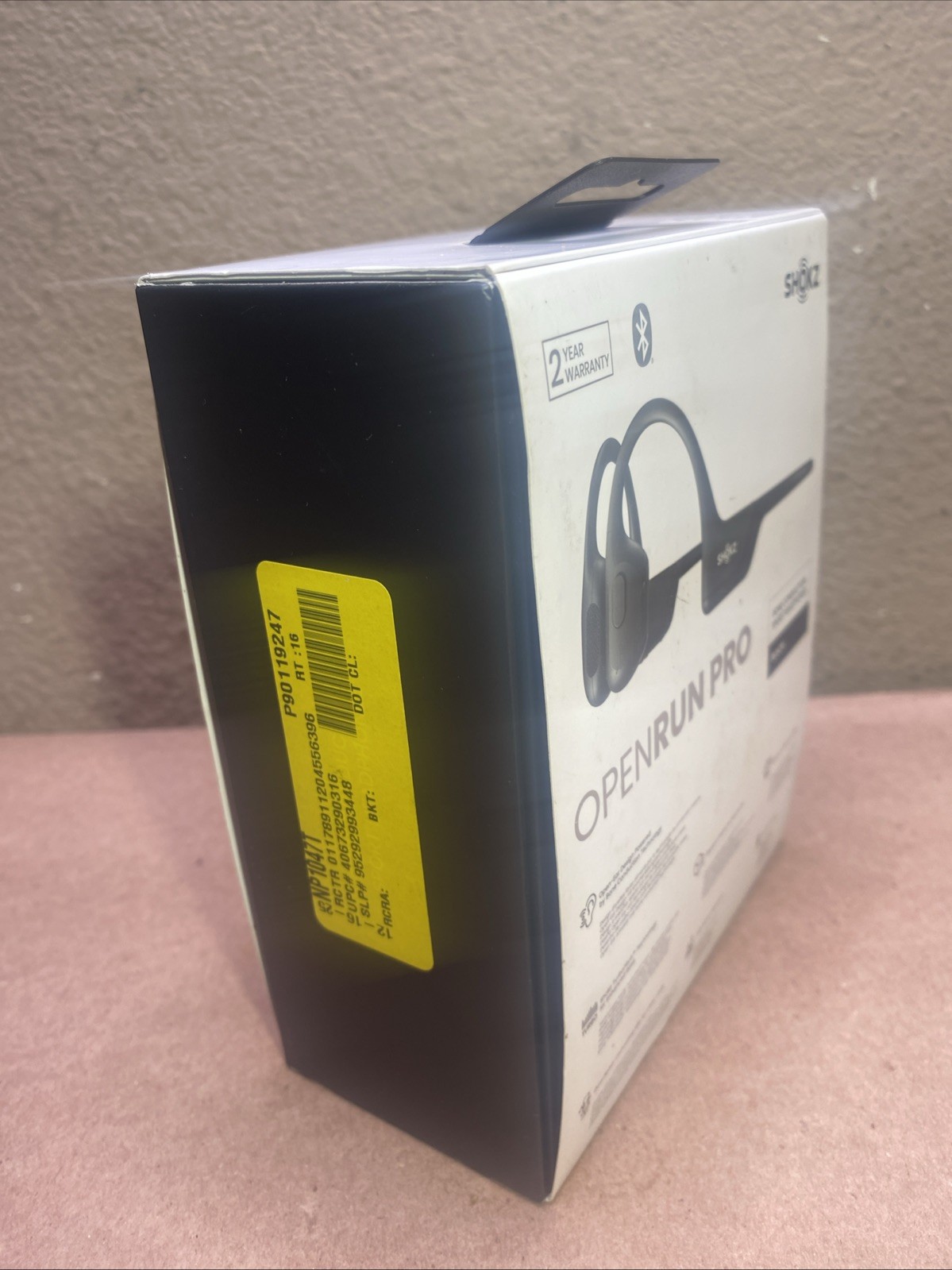 SHOKZ OPENRUN PRO Wireless Bluetooth Bone Conduction Headphones – Black S810