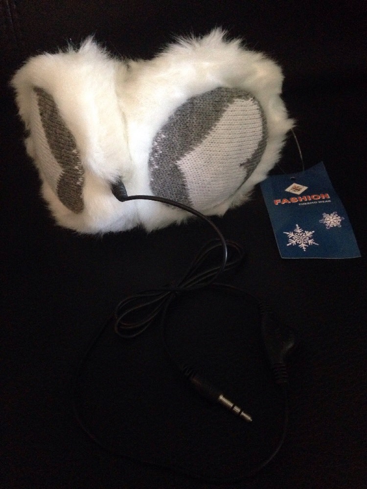 New Faux Fur Earmuffs Winter Headphones