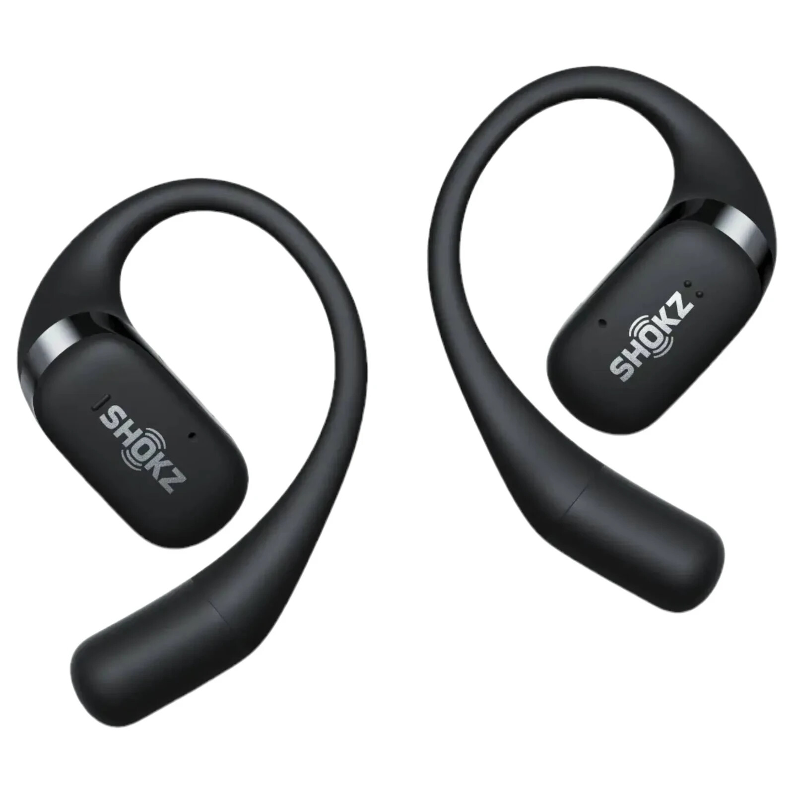 Shokz OpenFit Open-Ear True Wireless Earbuds – Black