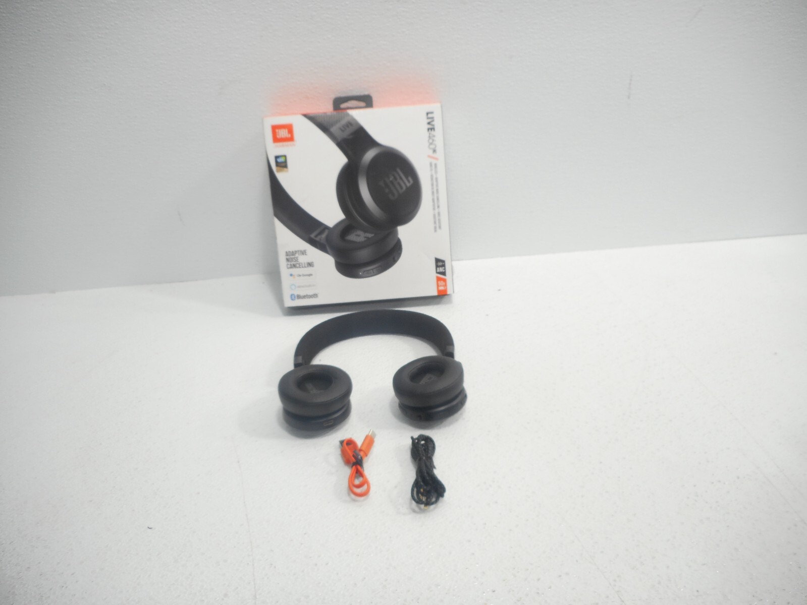 JBL Live 460NC – Wireless On-Ear Noise Cancelling Headphones with Long…